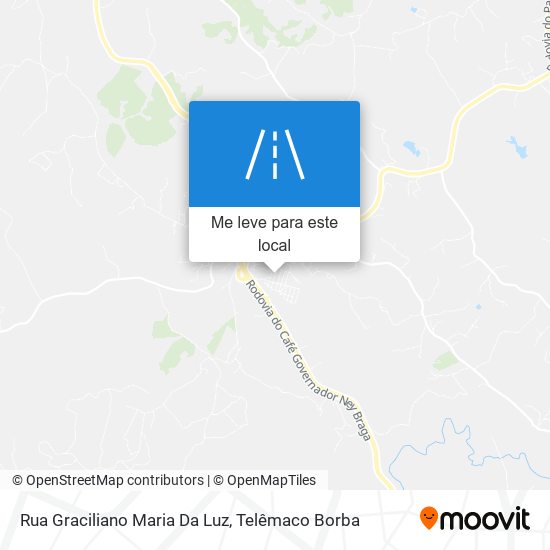 Rua Graciliano Maria Da Luz mapa