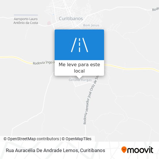 Rua Auracélia De Andrade Lemos mapa