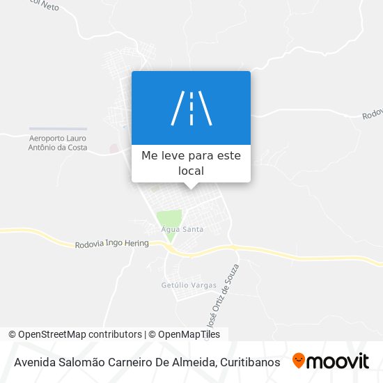 Avenida Salomão Carneiro De Almeida mapa