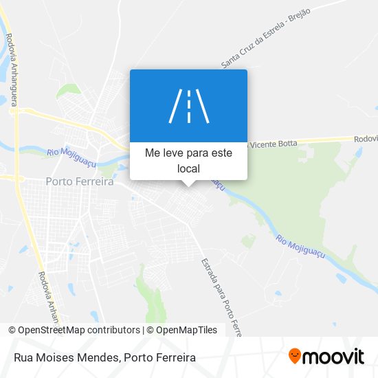Rua Moises Mendes mapa