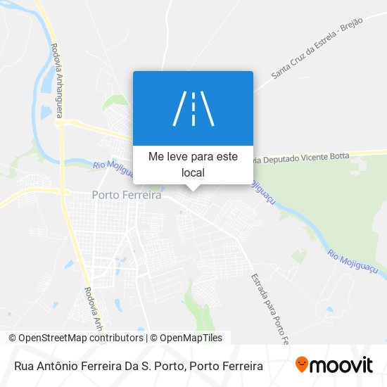 Rua Antônio Ferreira Da S. Porto mapa