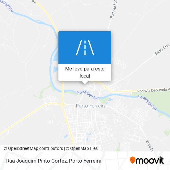 Rua Joaquim Pinto Cortez mapa