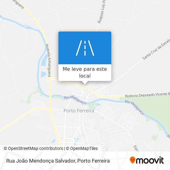 Rua João Mendonça Salvador mapa