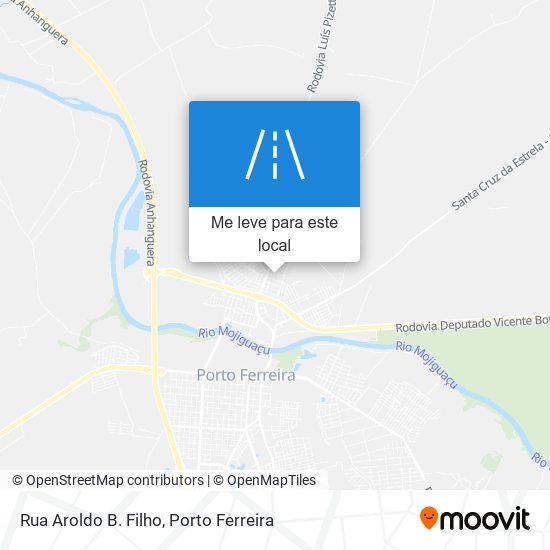 Rua Aroldo B. Filho mapa