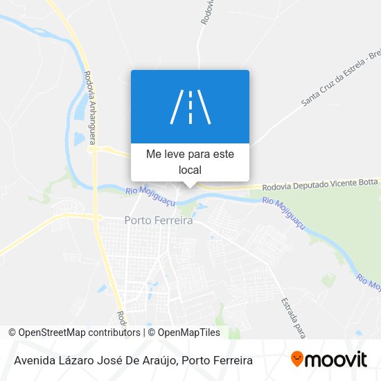 Avenida Lázaro José De Araújo mapa