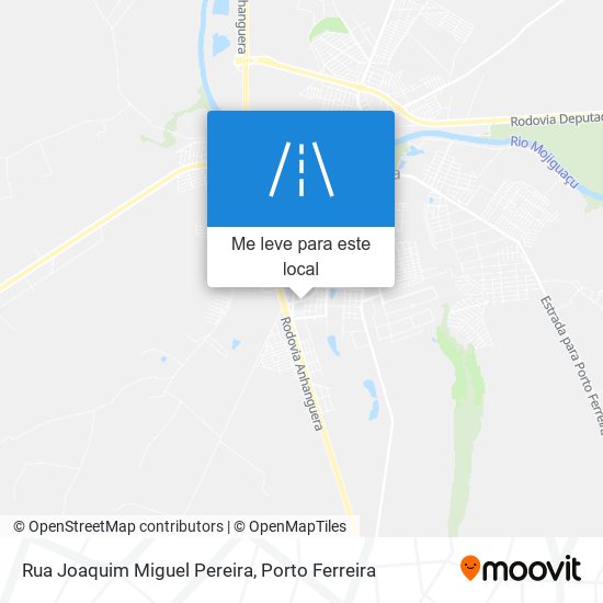 Rua Joaquim Miguel Pereira mapa