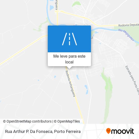 Rua Arthur P. Da Fonseca mapa