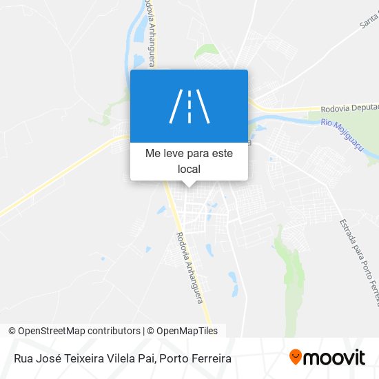 Rua José Teixeira Vilela Pai mapa