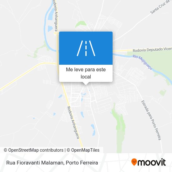 Rua Fioravanti Malaman mapa