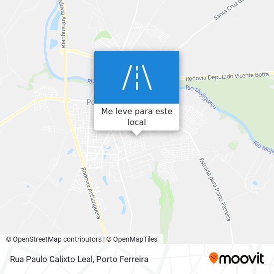 Rua Paulo Calixto Leal mapa