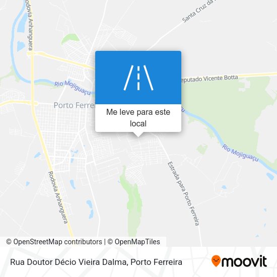 Rua Doutor Décio Vieira Dalma mapa