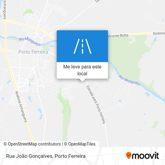 Rua João Gonçalves mapa