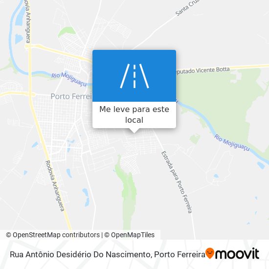 Rua Antônio Desidério Do Nascimento mapa