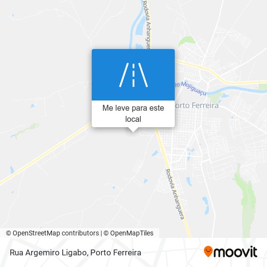 Rua Argemiro Ligabo mapa