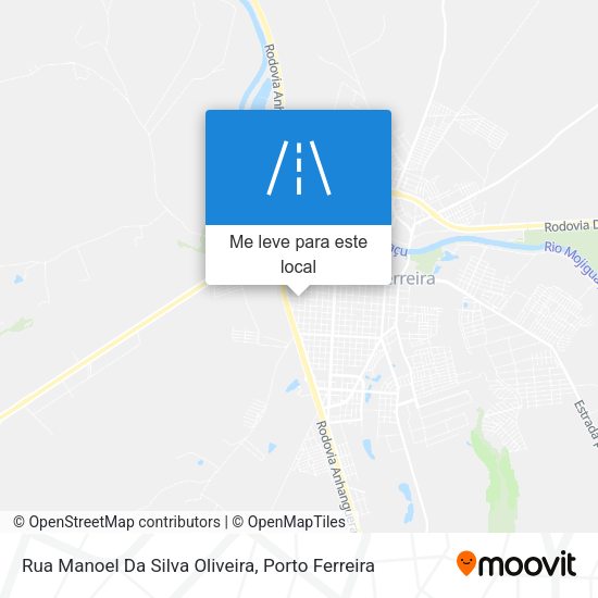 Rua Manoel Da Silva Oliveira mapa