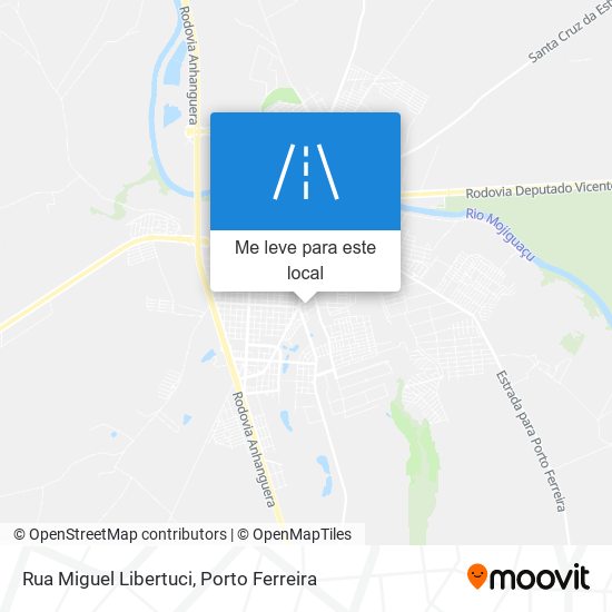Rua Miguel Libertuci mapa