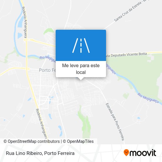 Rua Lino Ribeiro mapa