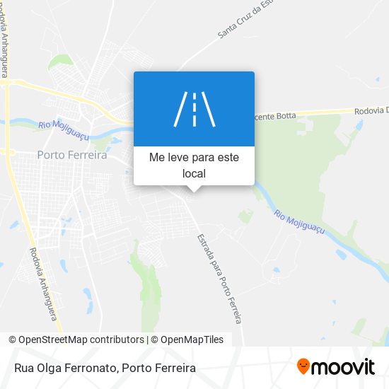 Rua Olga Ferronato mapa