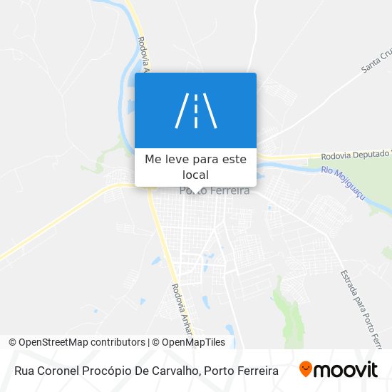 Rua Coronel Procópio De Carvalho mapa