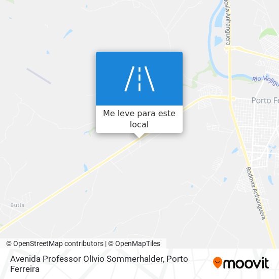 Avenida Professor Olívio Sommerhalder mapa
