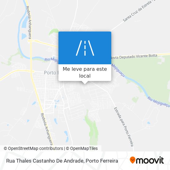 Rua Thales Castanho De Andrade mapa