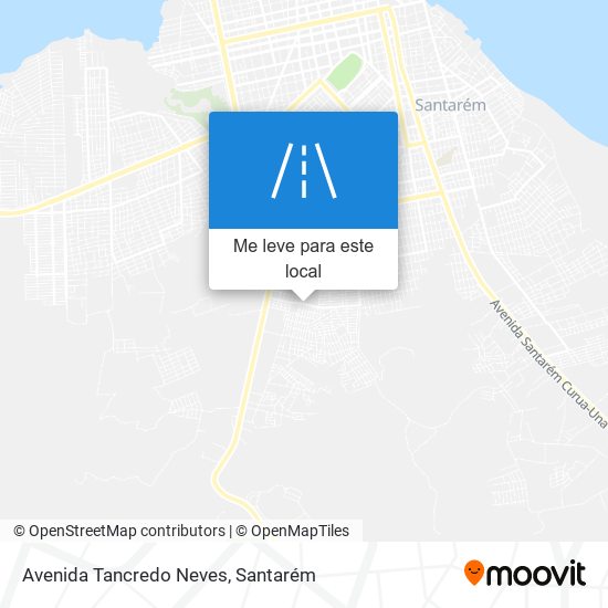 Avenida Tancredo Neves mapa