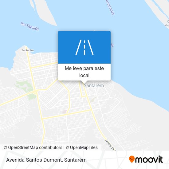 Avenida Santos Dumont mapa