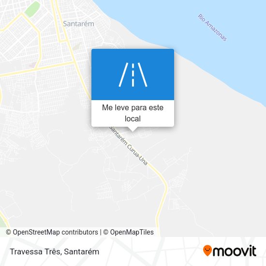 Travessa Três mapa