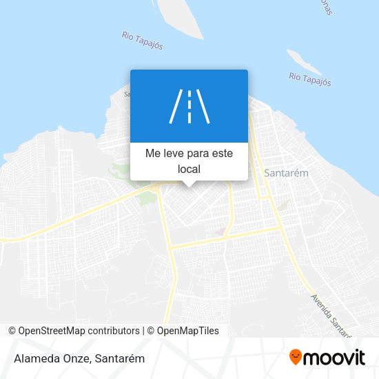 Alameda Onze mapa