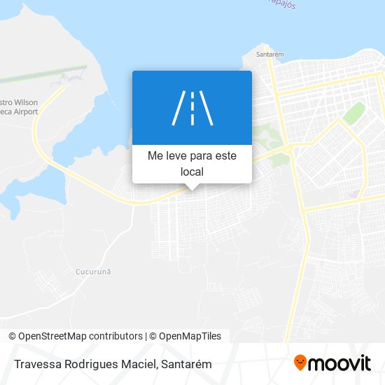 Travessa Rodrigues Maciel mapa