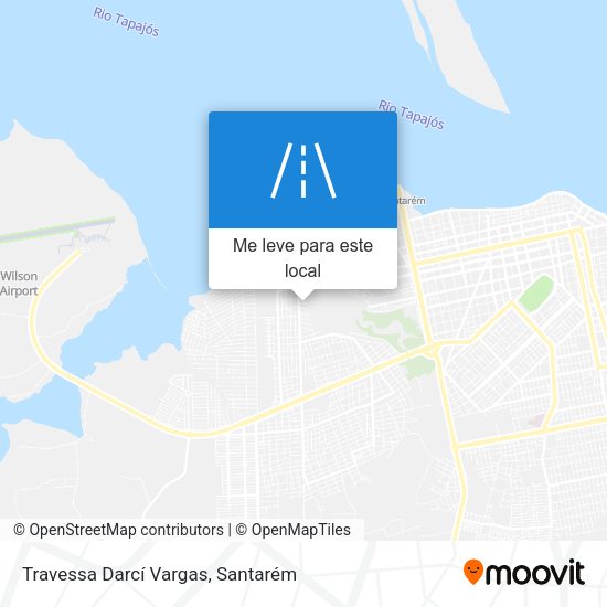 Travessa Darcí Vargas mapa