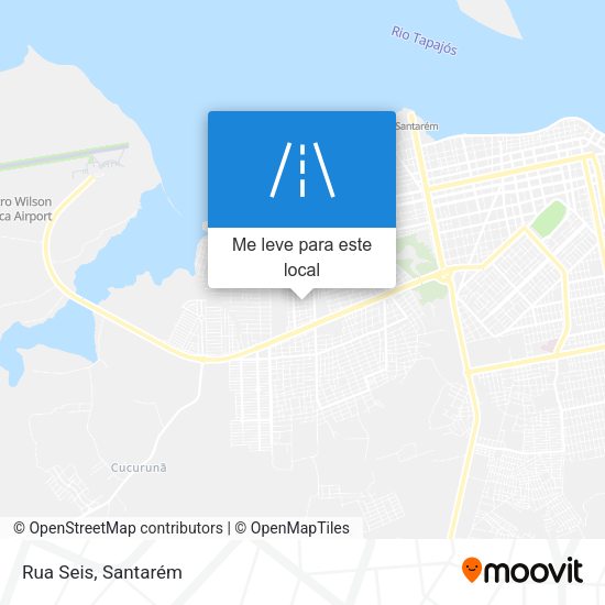 Rua Seis mapa