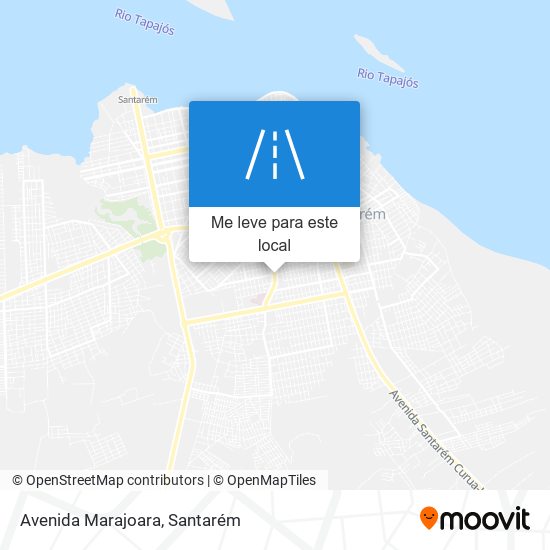Avenida Marajoara mapa