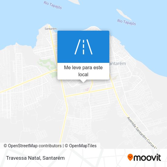 Travessa Natal mapa