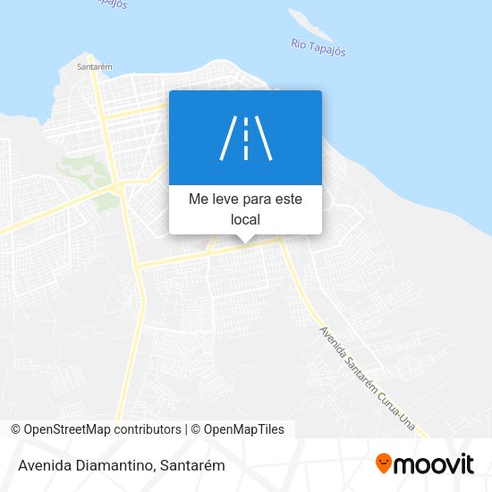 Avenida Diamantino mapa