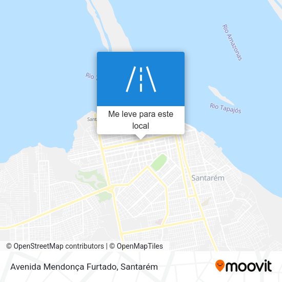 Avenida Mendonça Furtado mapa