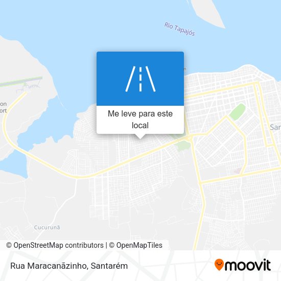 Rua Maracanãzinho mapa