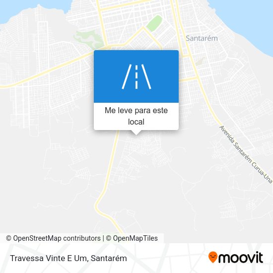 Travessa Vinte E Um mapa