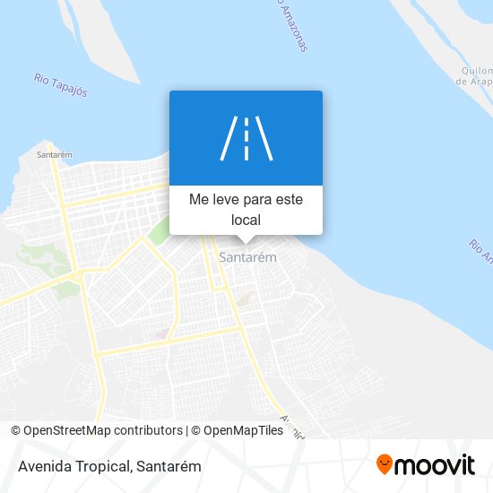 Avenida Tropical mapa