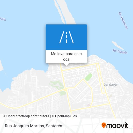 Rua Joaquim Martins mapa