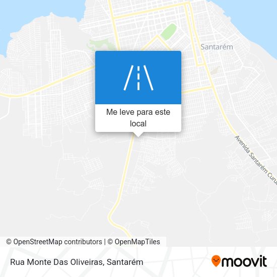 Rua Monte Das Oliveiras mapa