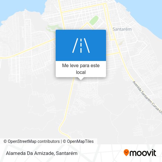 Alameda Da Amizade mapa