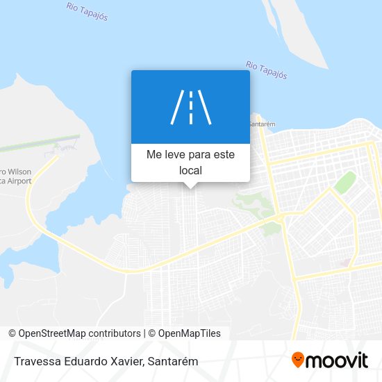 Travessa Eduardo Xavier mapa