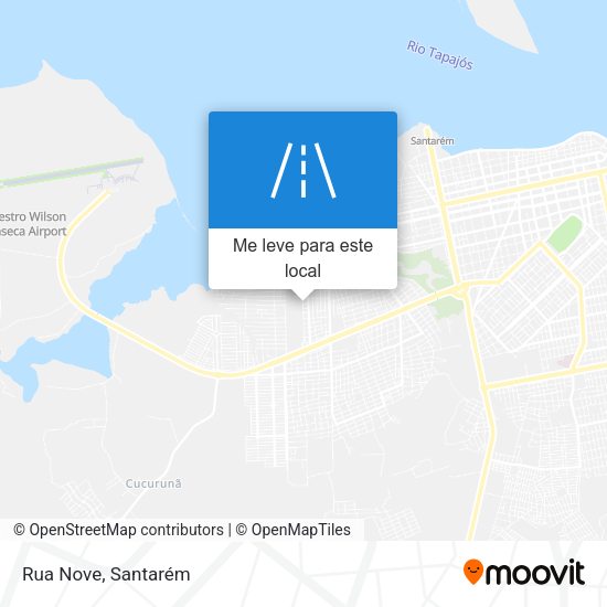 Rua Nove mapa