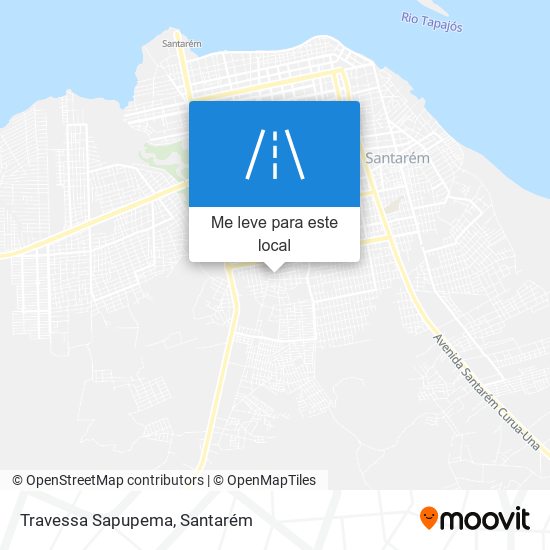 Travessa Sapupema mapa