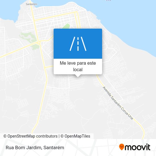 Rua Bom Jardim mapa
