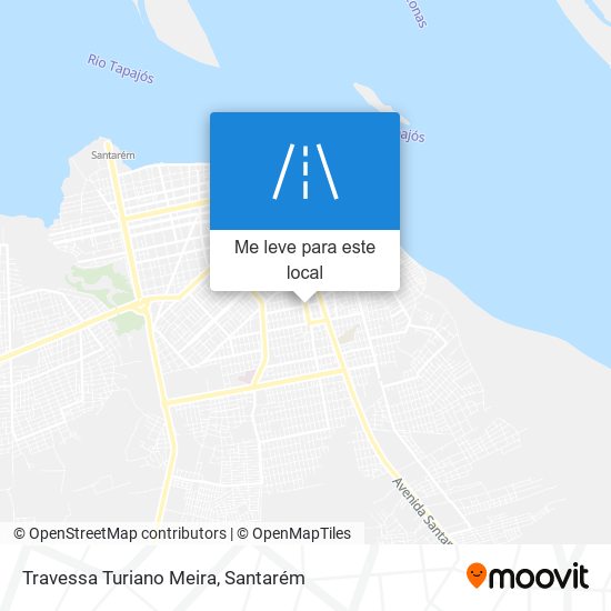 Travessa Turiano Meira mapa