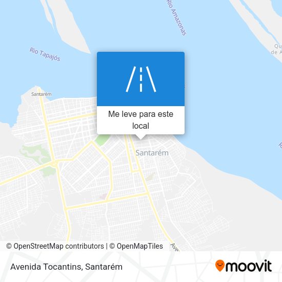 Avenida Tocantins mapa