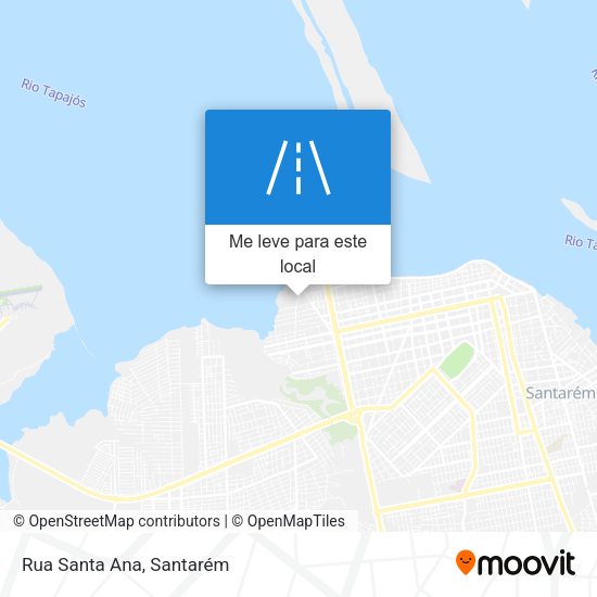 Rua Santa Ana mapa