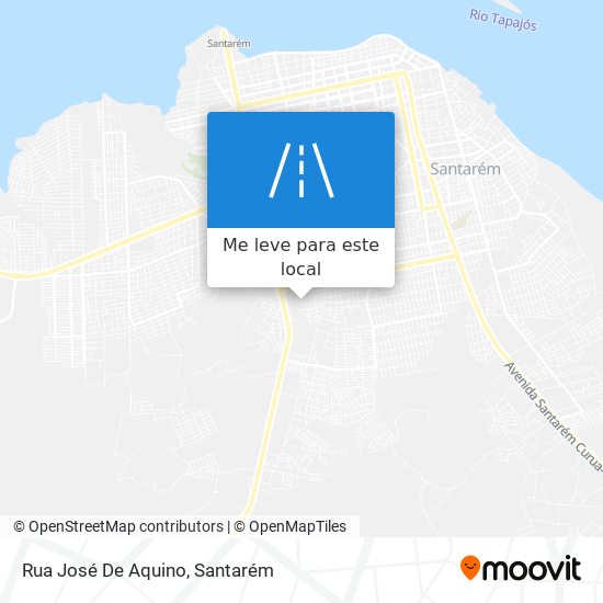 Rua José De Aquino mapa